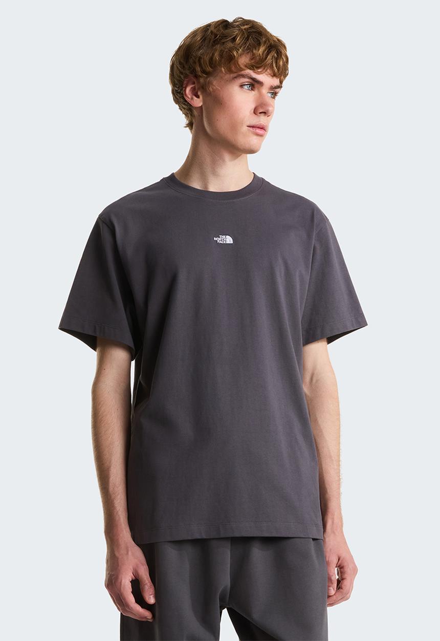 The North Face - M Essential Center Logo Relaxed Short Sleeve Tee - Anthracite Grey