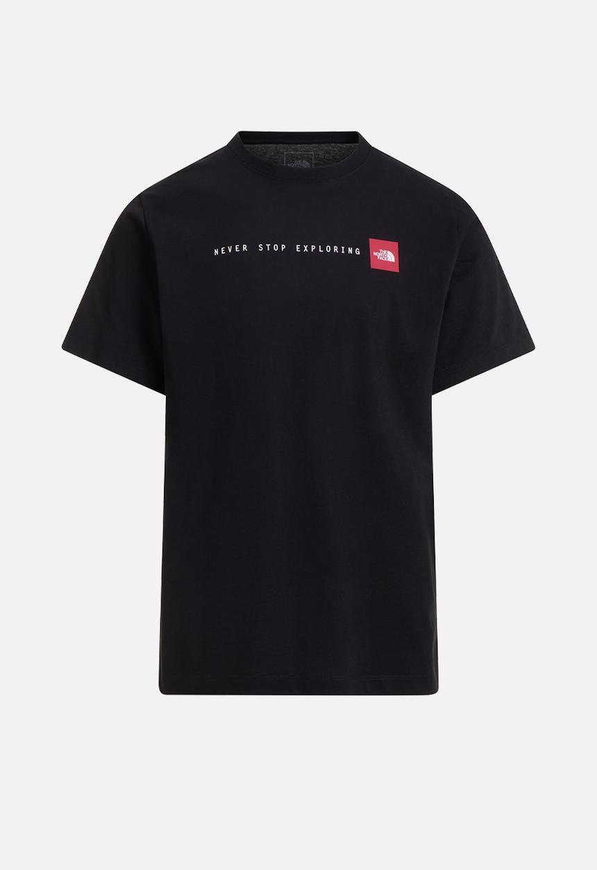 The North Face - M Never Stop Exploring Regular Short Sleeve Tee-Graphic - Tnf Black