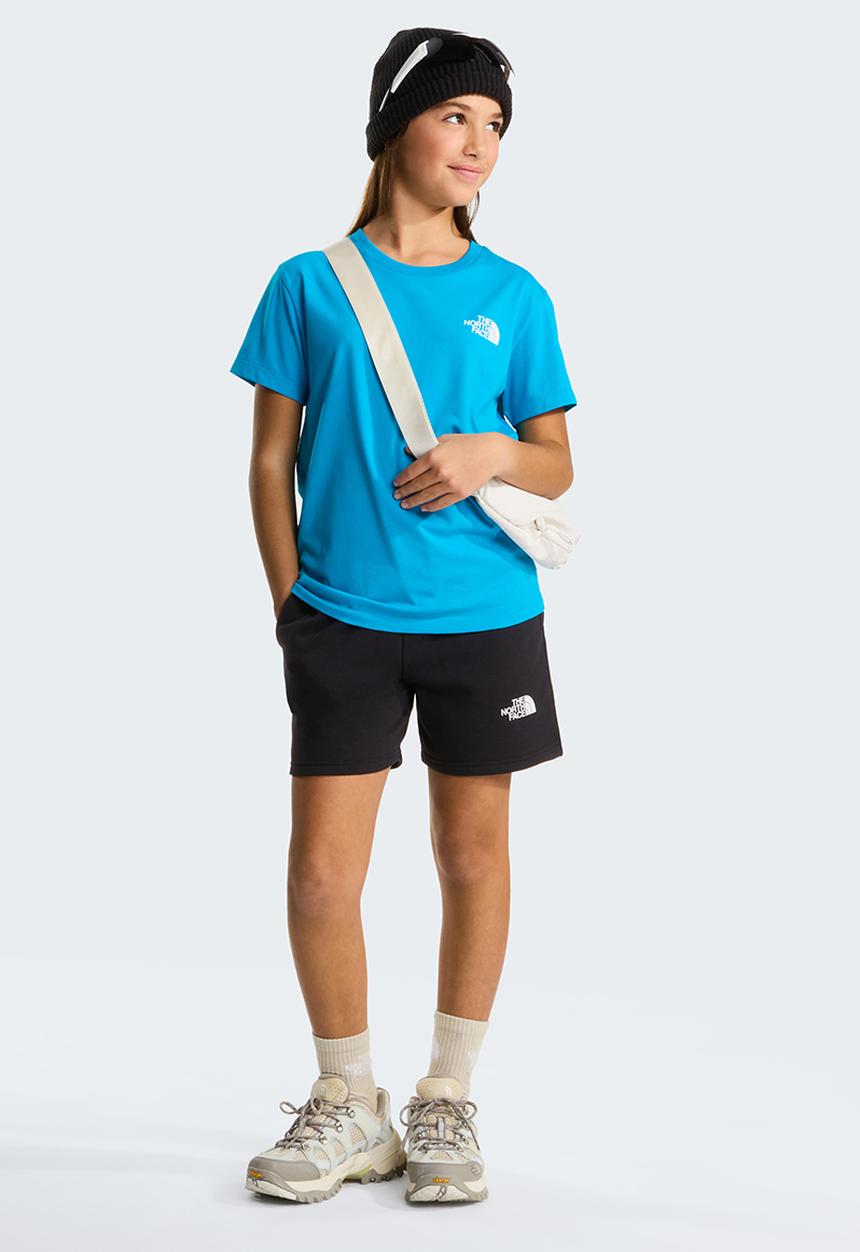The North Face - Teen Simple Dome Regular Short sleeve Tee - Meridian Blue