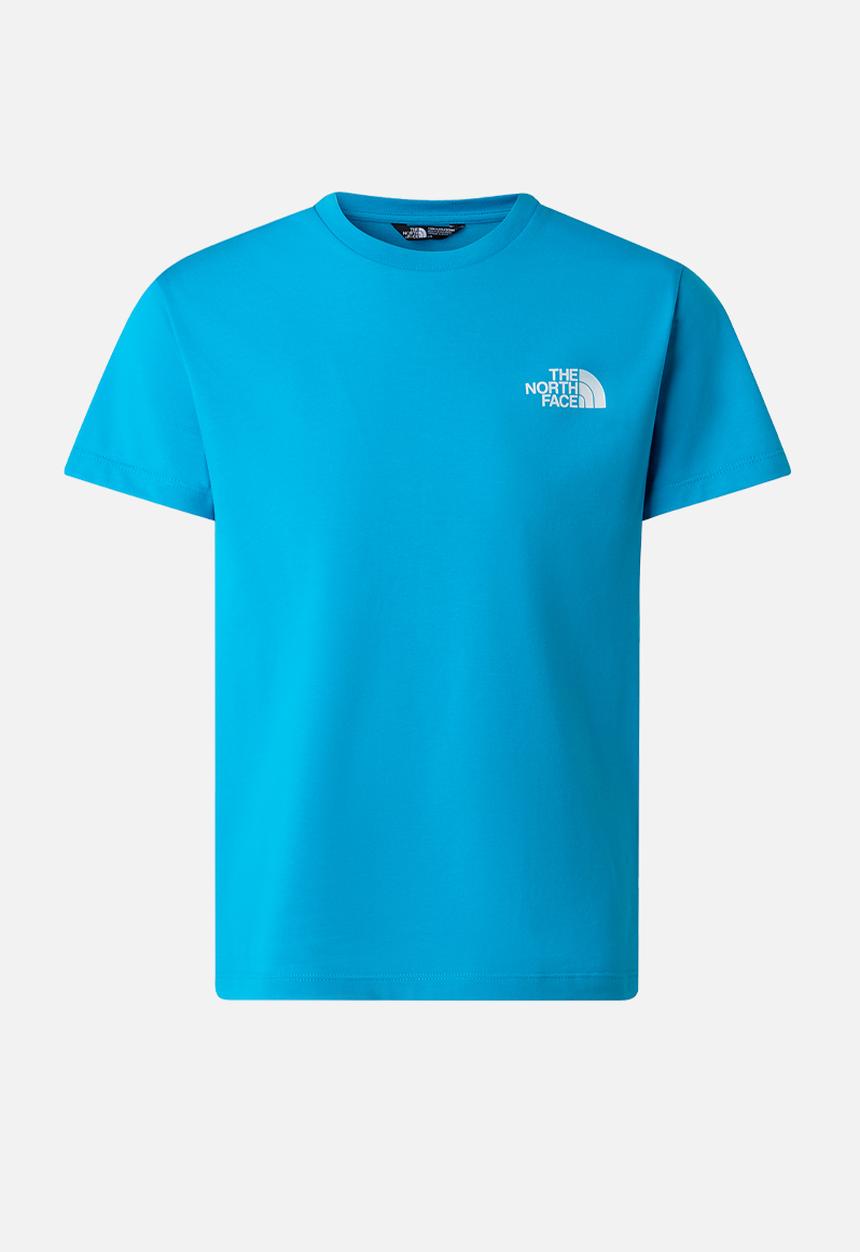 The North Face - Teen Simple Dome Regular Short sleeve Tee - Meridian Blue