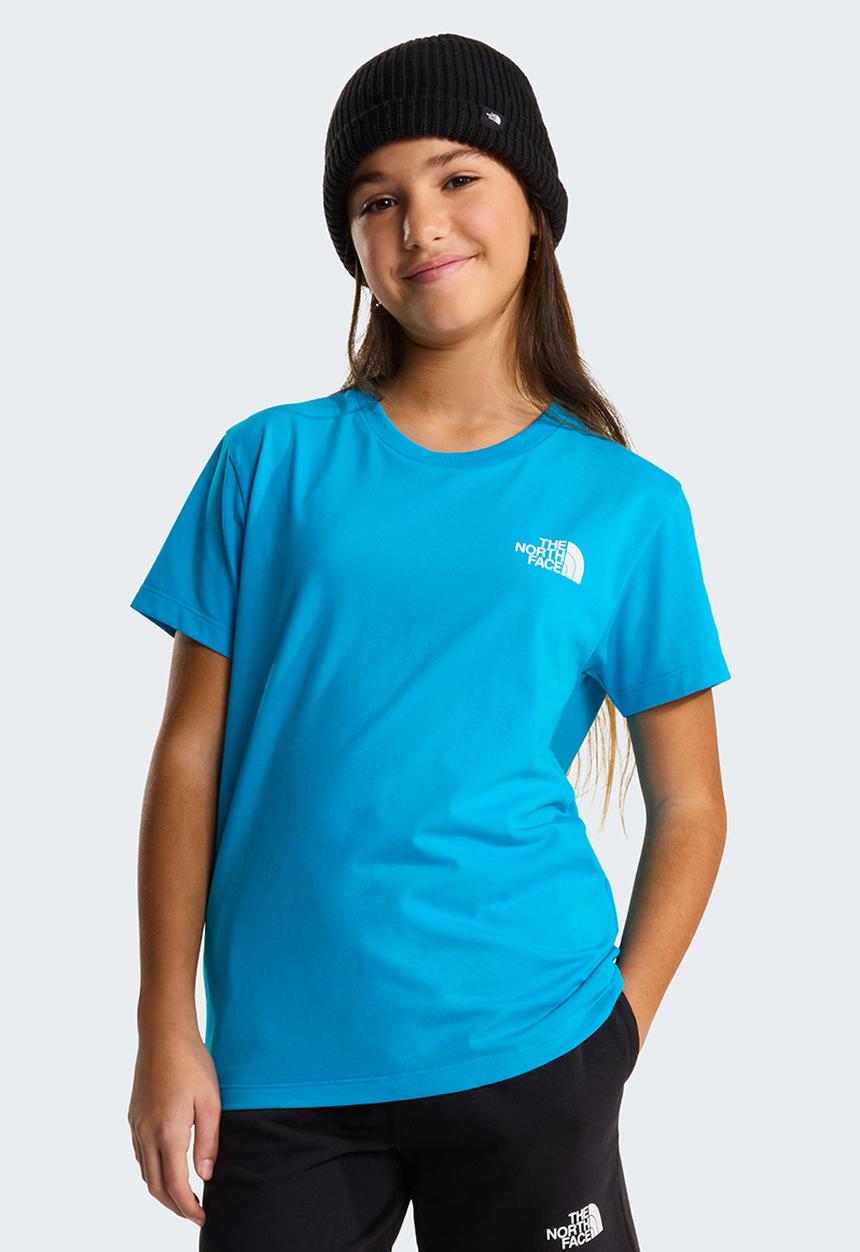 The North Face - Teen Simple Dome Regular Short sleeve Tee - Meridian Blue