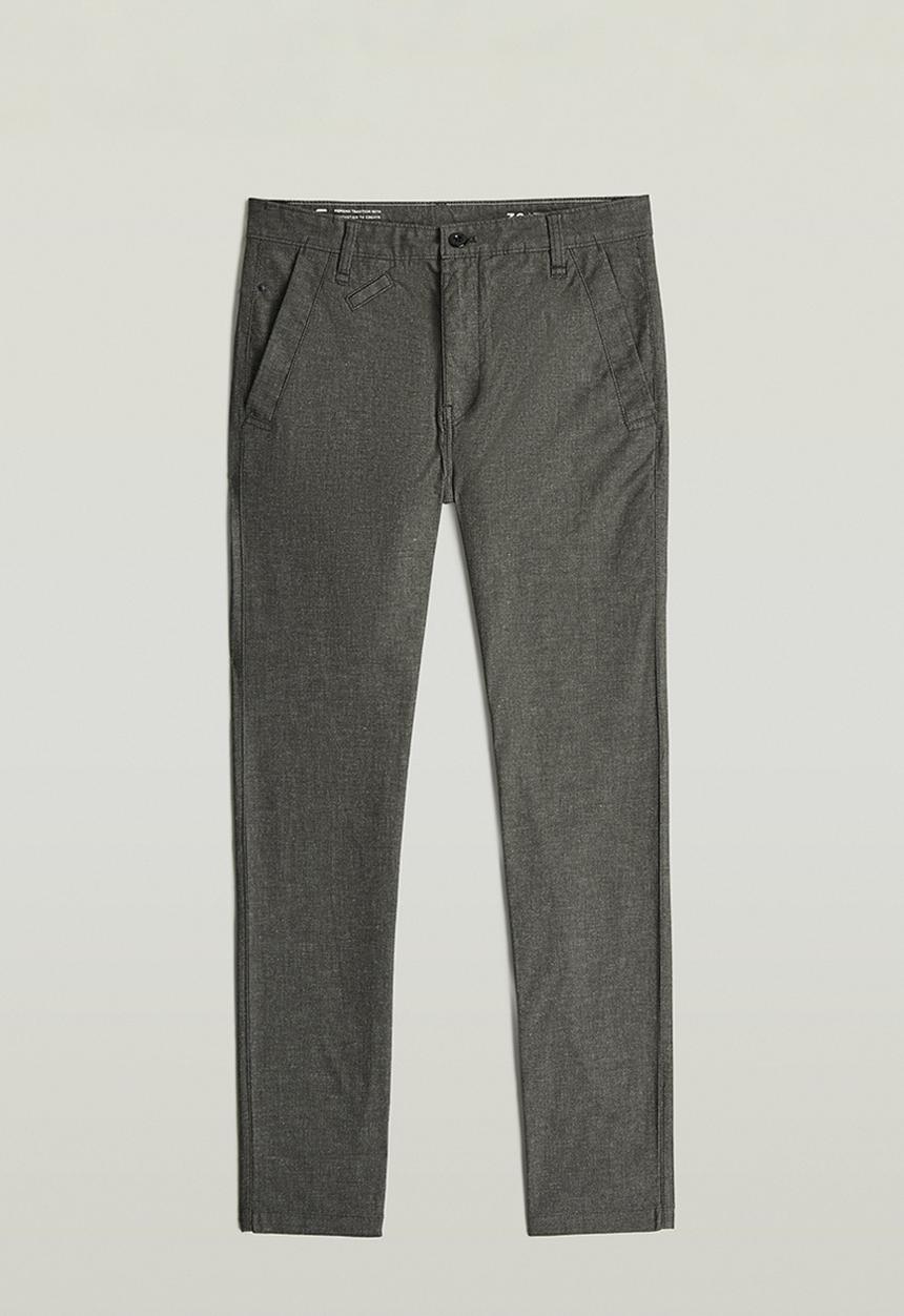 G-STAR - Bronson 3.0 Slim Chino - Asfalt/Milk Dobby