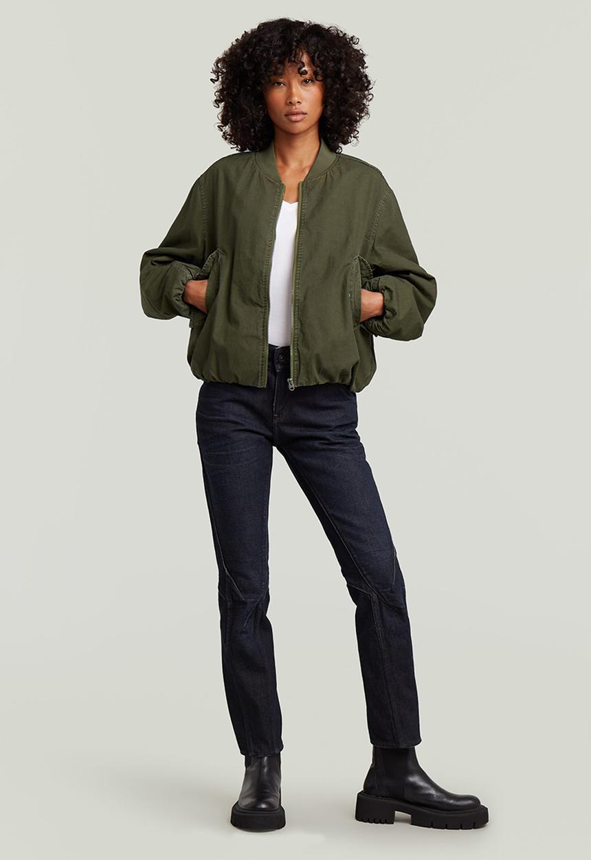 G-STAR - Bomber pdd jacket wmn - Shadow olive gd