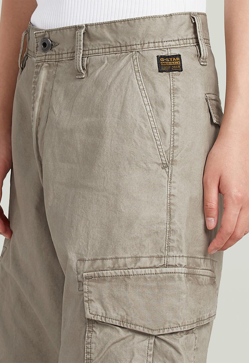 G-STAR - Cargo 3D boyfriend pants - Elephant skin gd