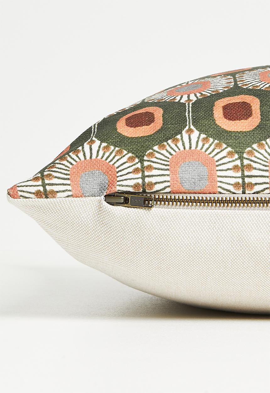 Hertex Fabrics - Shweshwe Cushion Cover - Sunset