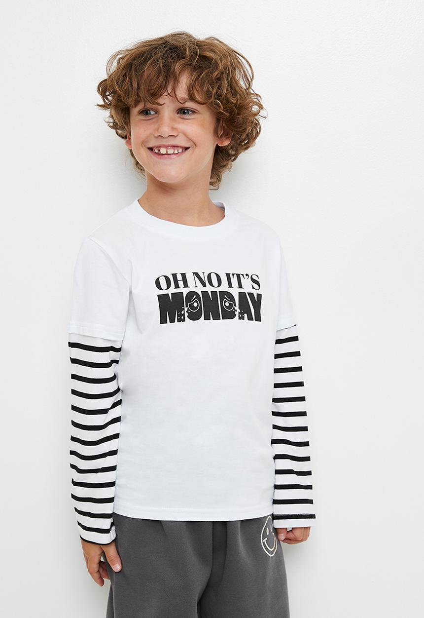 Pop Candy - Twofer t-shirt - white & black