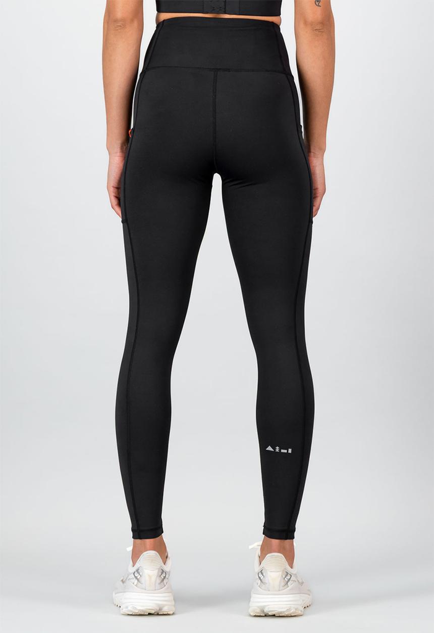 Burnt  - Traverse Legging - Black 7/8