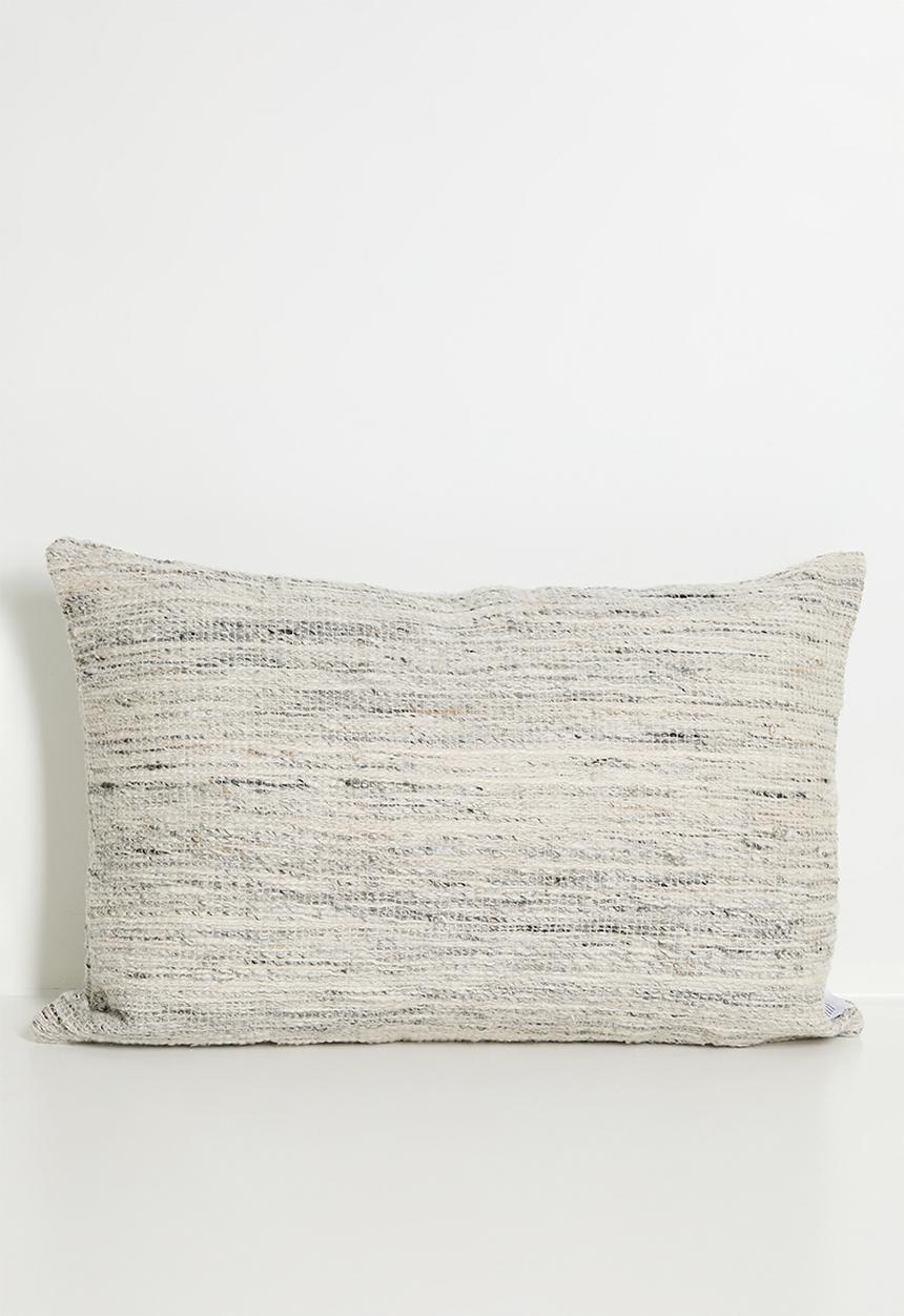Sixth Floor - Siri Woven Cushion Cover - Grey