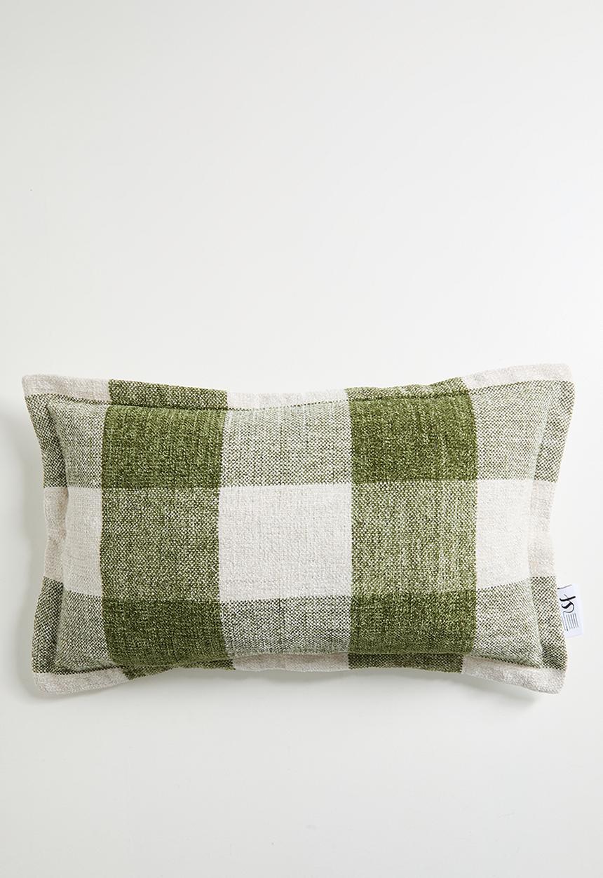 Sixth Floor - Buffalo Woven Cushion Cover - Forest Green