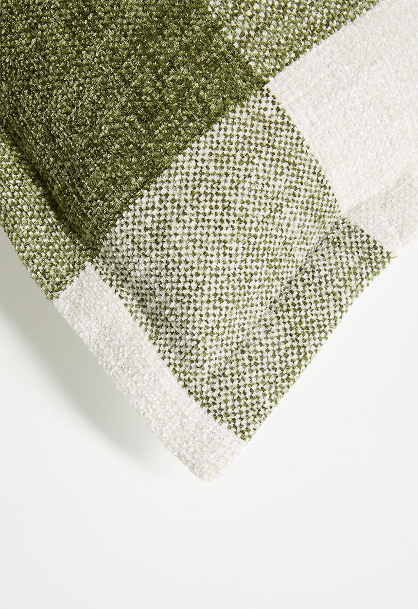 Sixth Floor - Buffalo Woven Cushion Cover - Forest Green