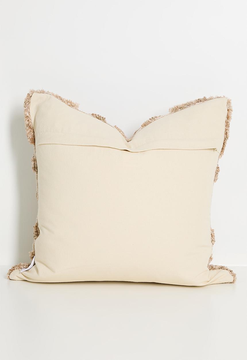 Sixth Floor - Tufted Cushion Cover - Rust