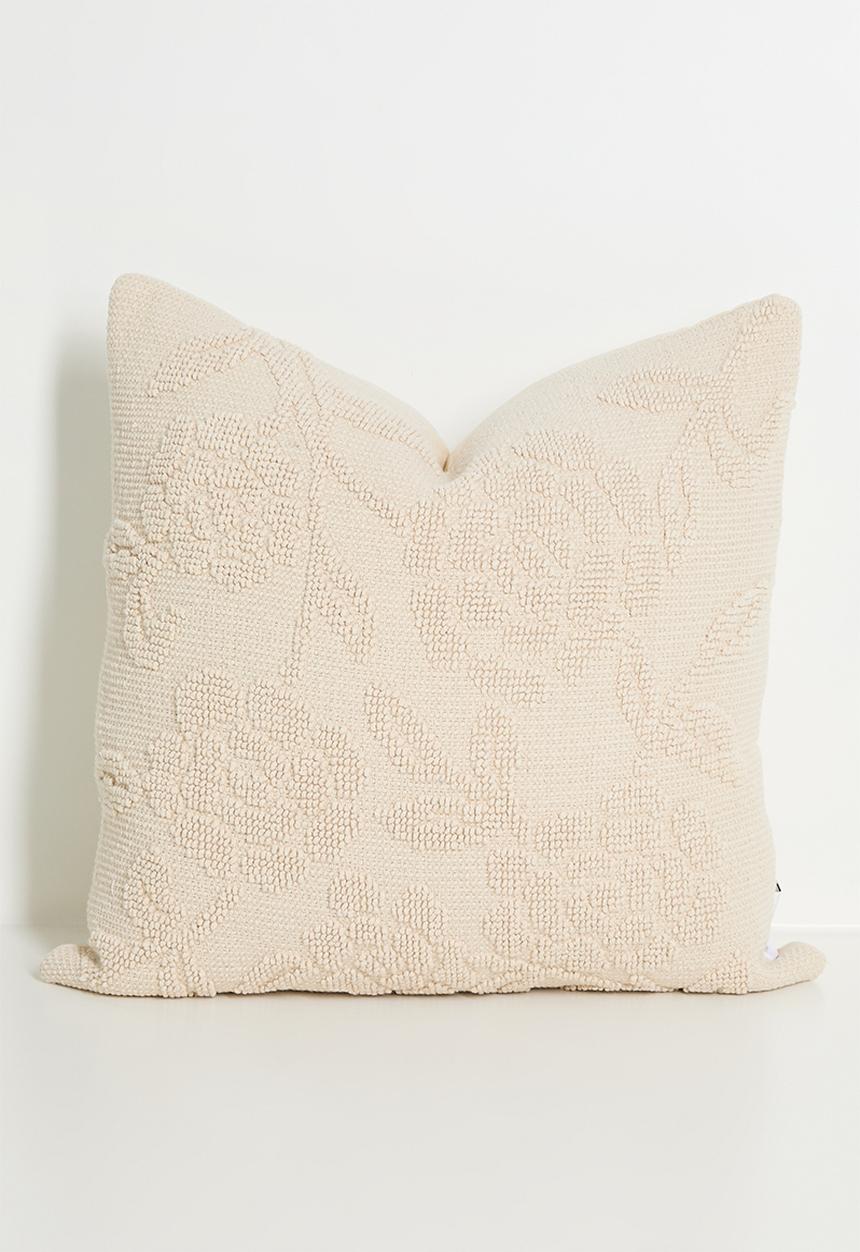 Sixth Floor - Flora Tufted Cushion Cover - Natural