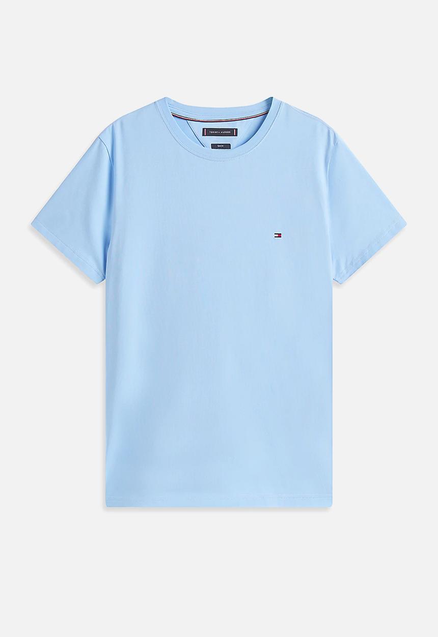 Tommy Hilfiger - Stretch Slim Fit Tee - Vessel Blue
