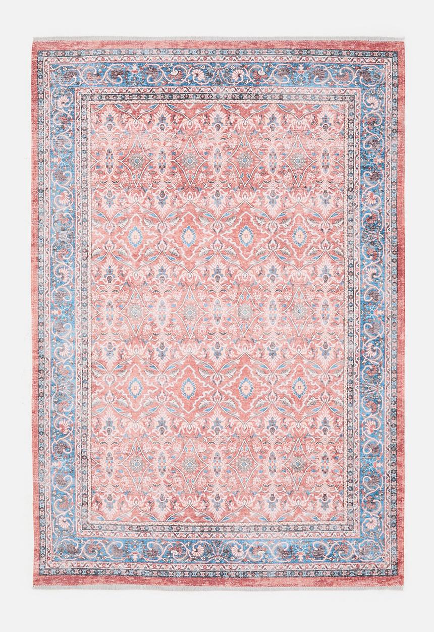 Fotakis - Eve Plush Woven Floral Rug Rust