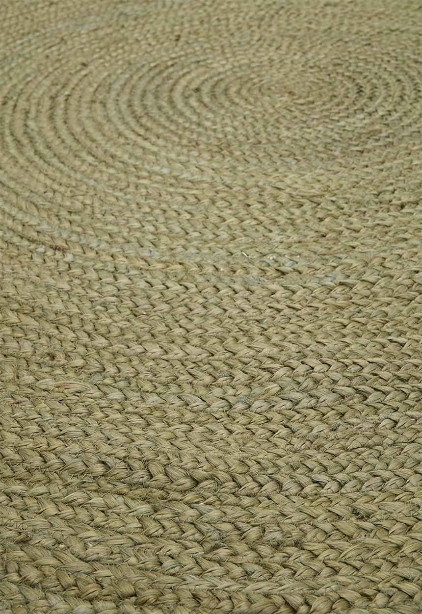 Sixth Floor - Jute Braided Rug - Olive