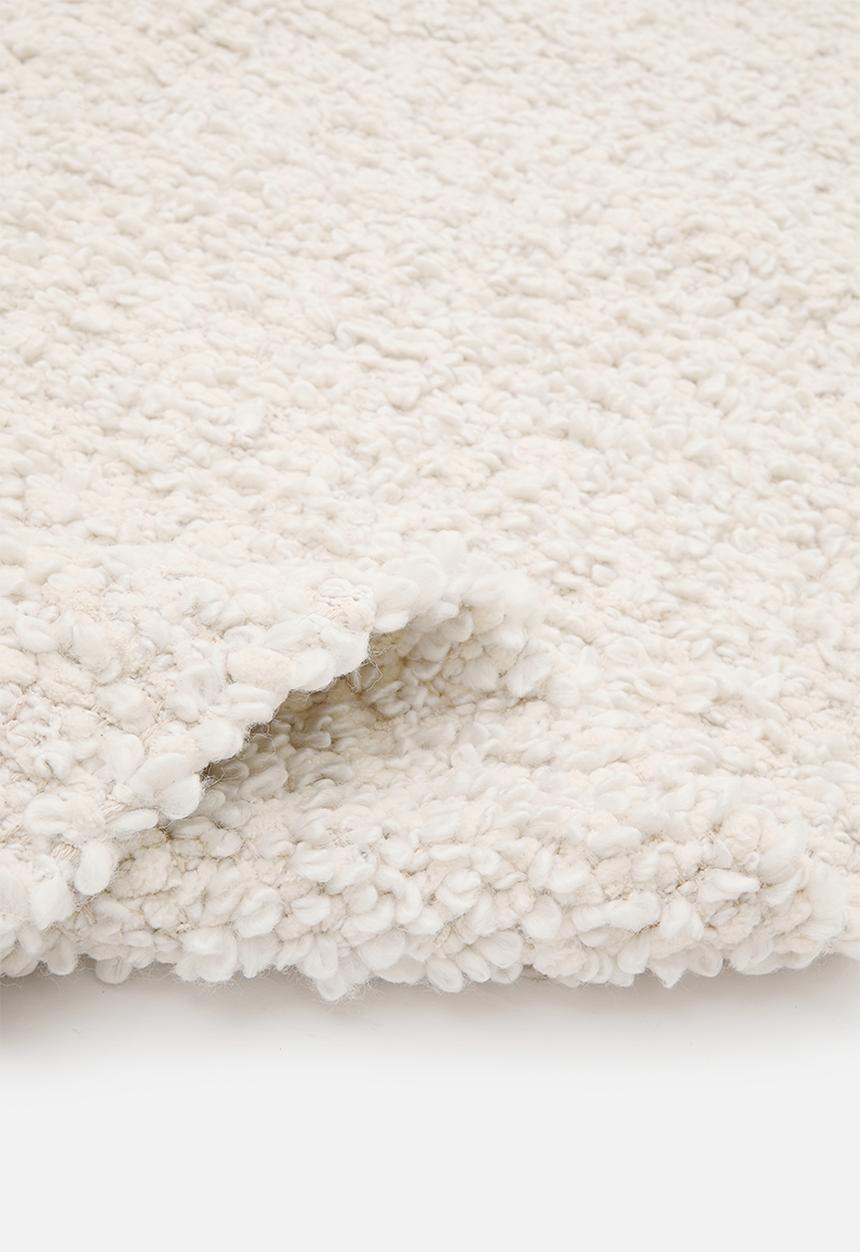 Sixth Floor - Handwoven Textured Rug - Cream