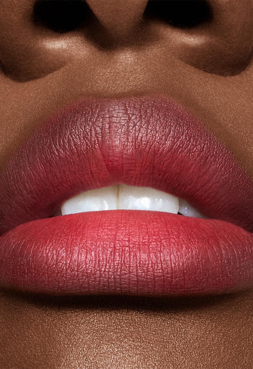 MAC - Powder Kiss Hazy Matte Lipstick - Ruby New 2.0