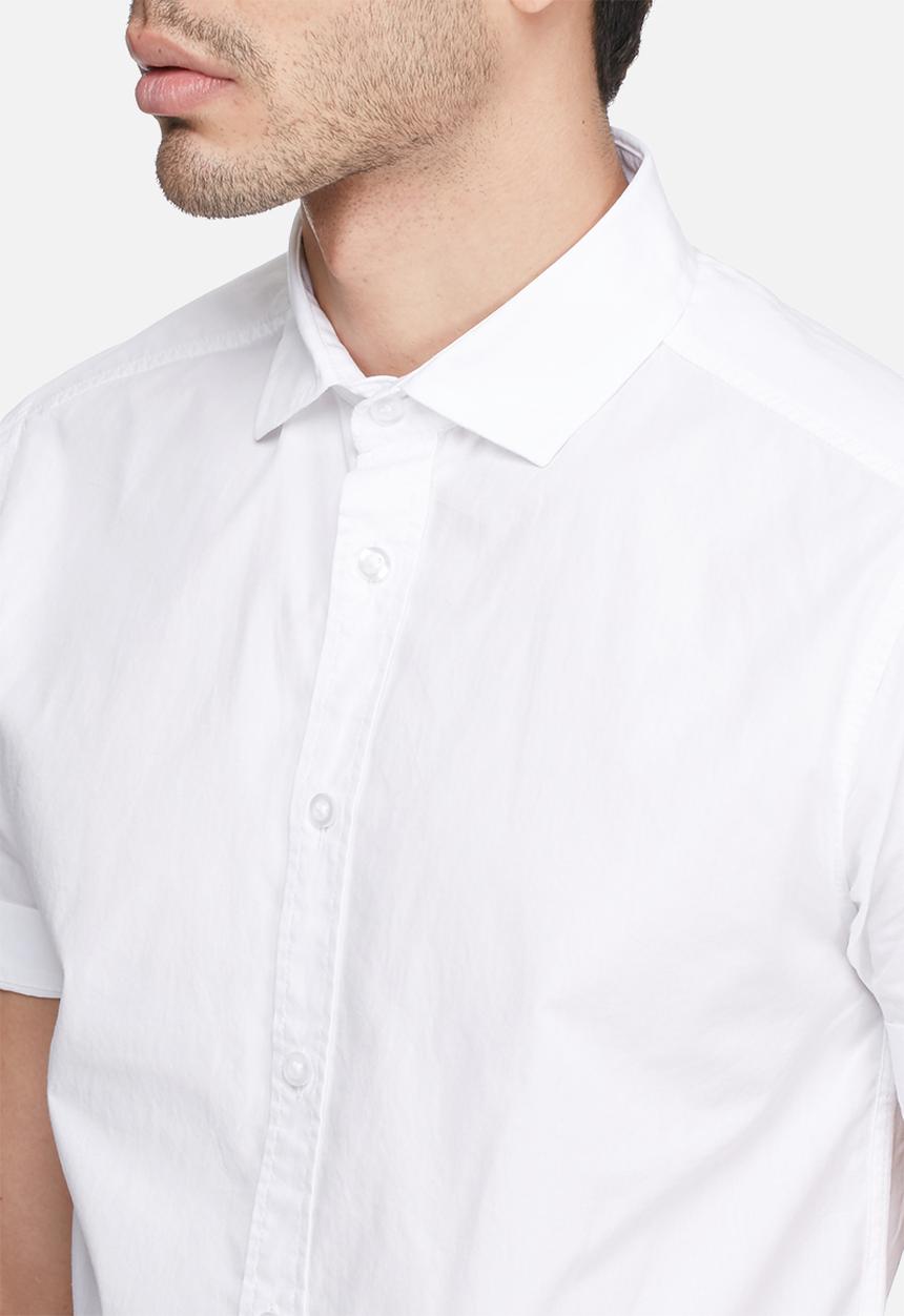 basicthread - Poplin slim fit shirt