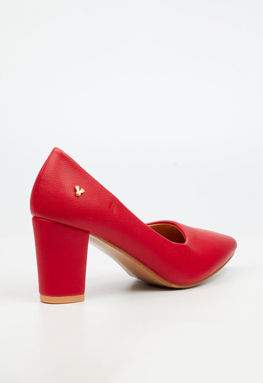 Butterfly Feet - Alison 1 heel - red