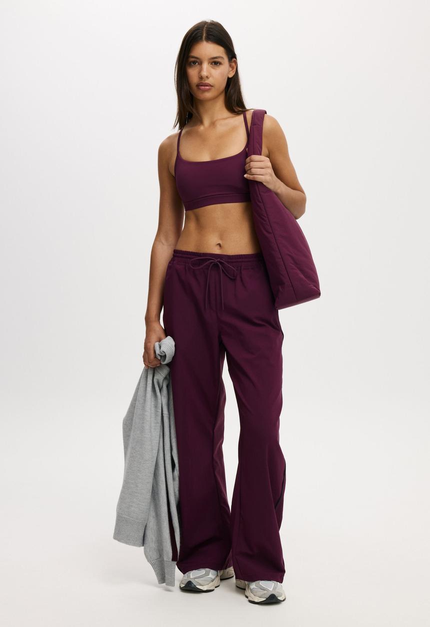 Cotton On - 365 Keyhole Crop - Pickled Beet