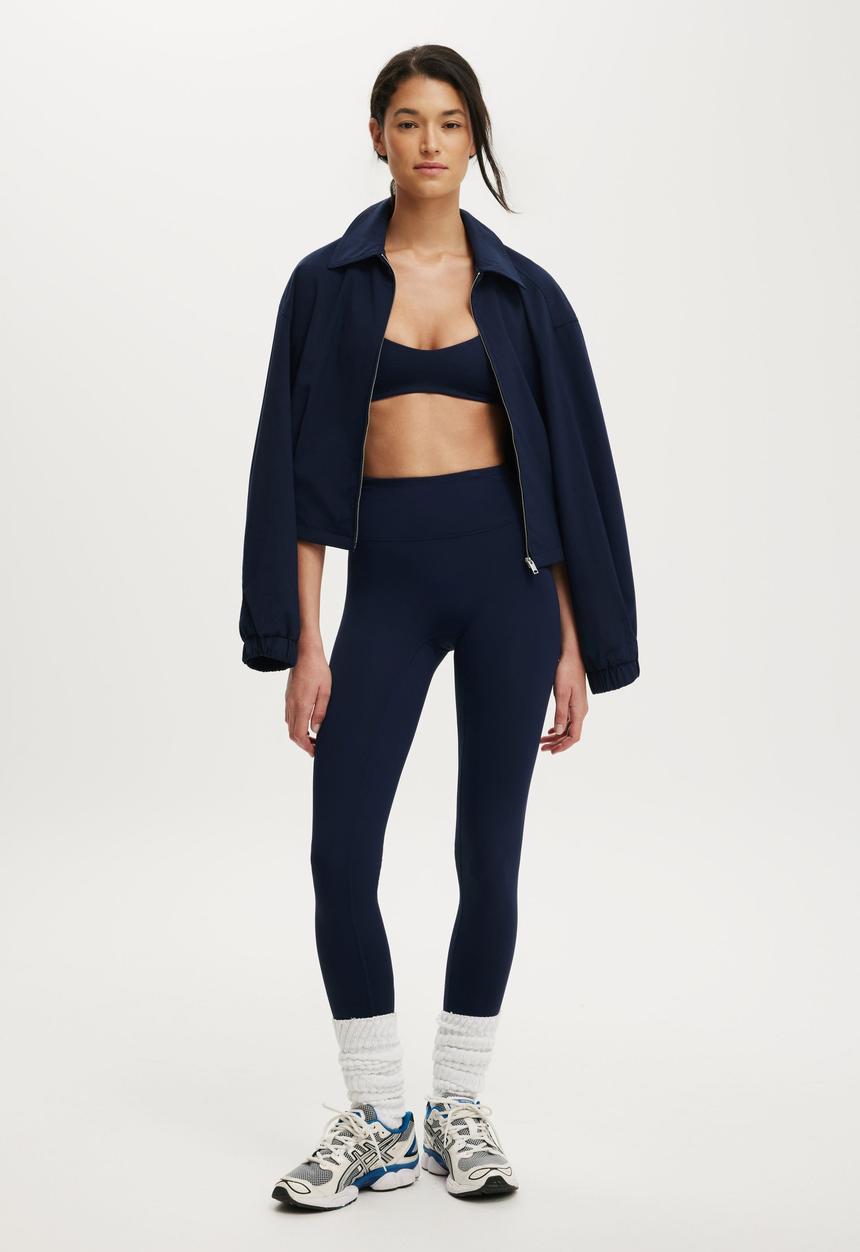 Cotton On - Ultra Move Full Length Tight - Prep Sport Navy