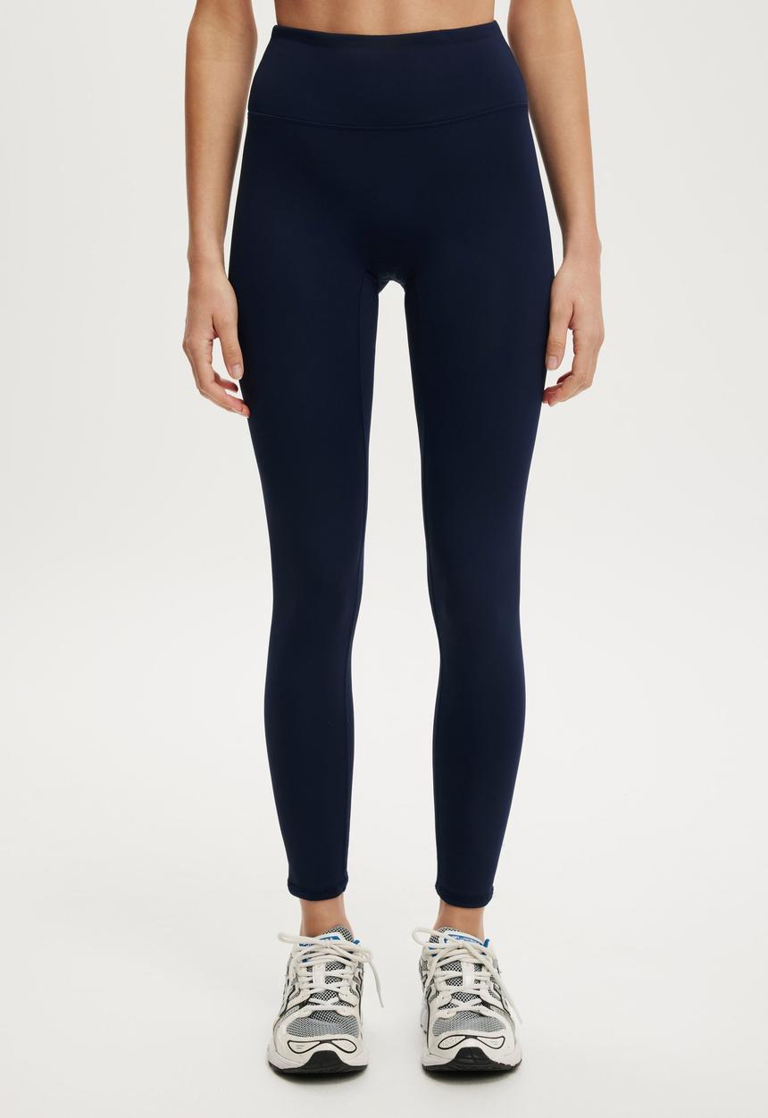 Cotton On - Ultra Move Full Length Tight - Prep Sport Navy
