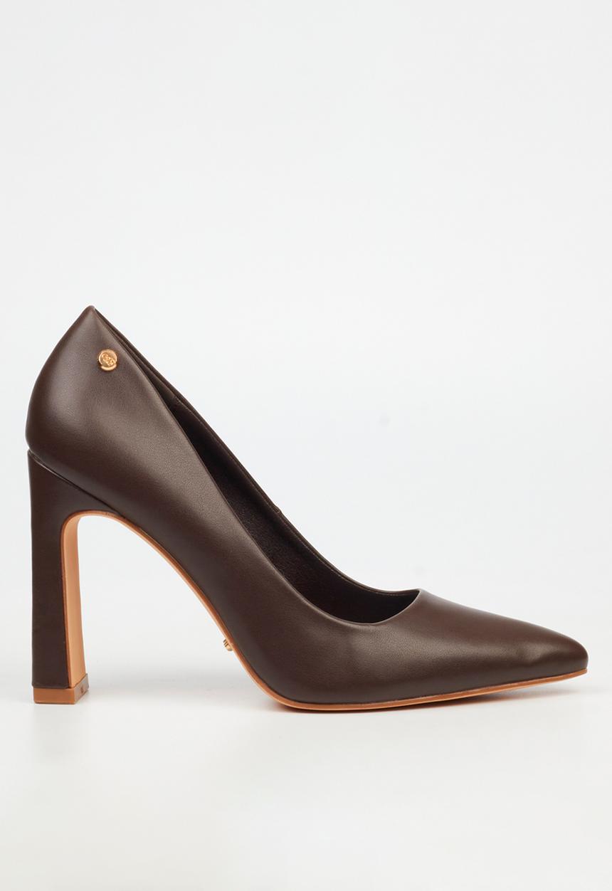 Miss Black - Nala 2 classic block heel - chocolate