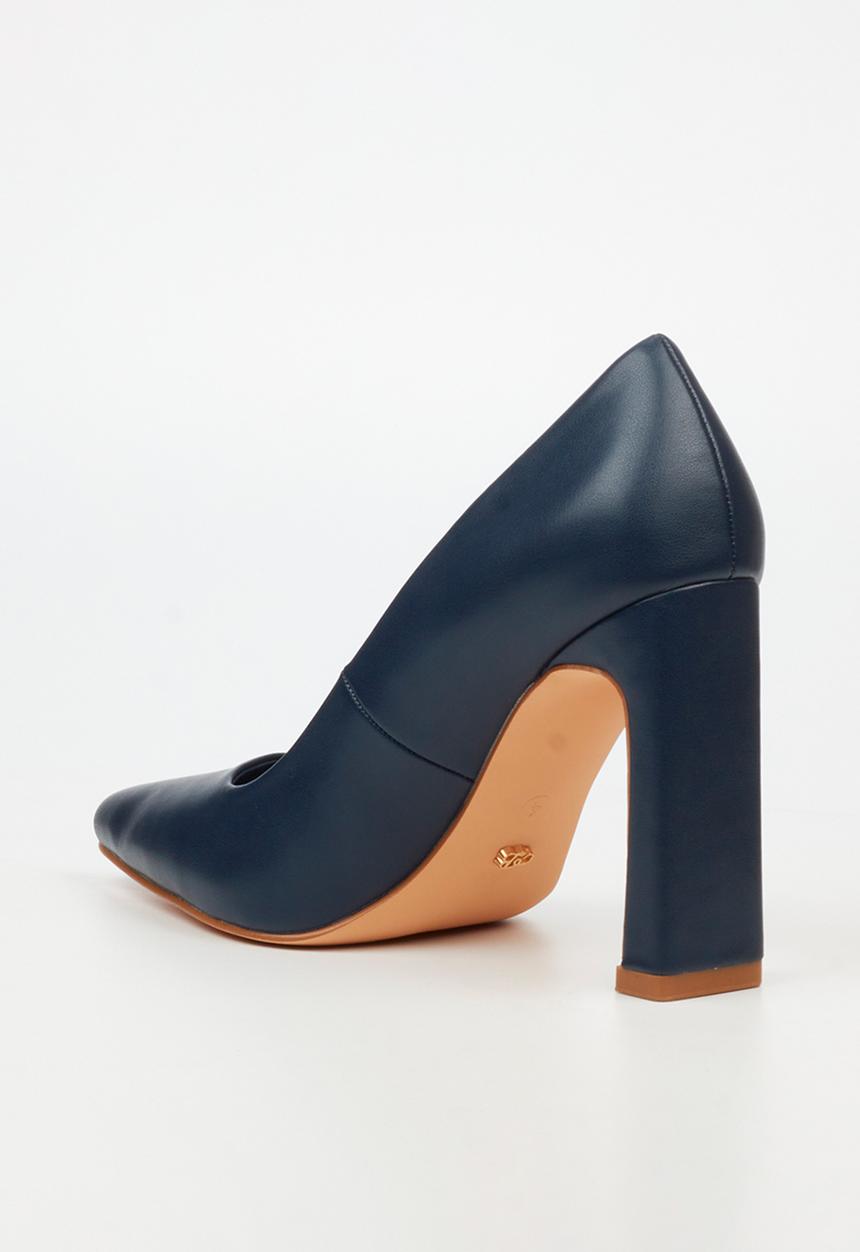 Miss Black - Nala 2 classic block heel - navy