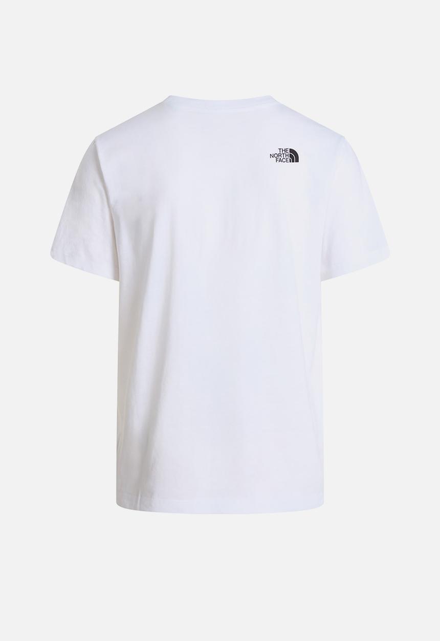 The North Face - Evolution Half Dome Regular Short Sleeve Tee - Tnf White-Tnf Black
