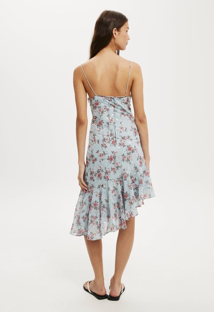 Cotton On - Bridget midi dress - roses floral