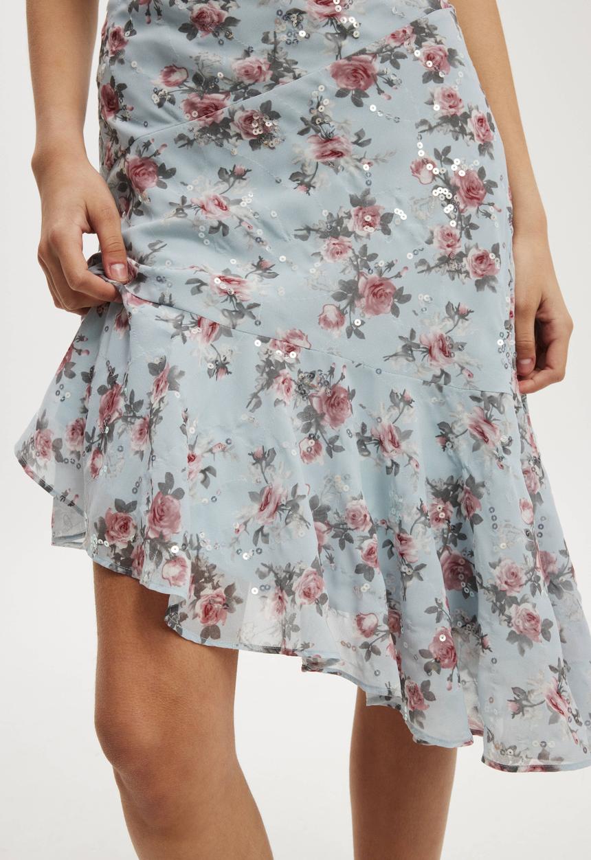 Cotton On - Bridget midi dress - roses floral