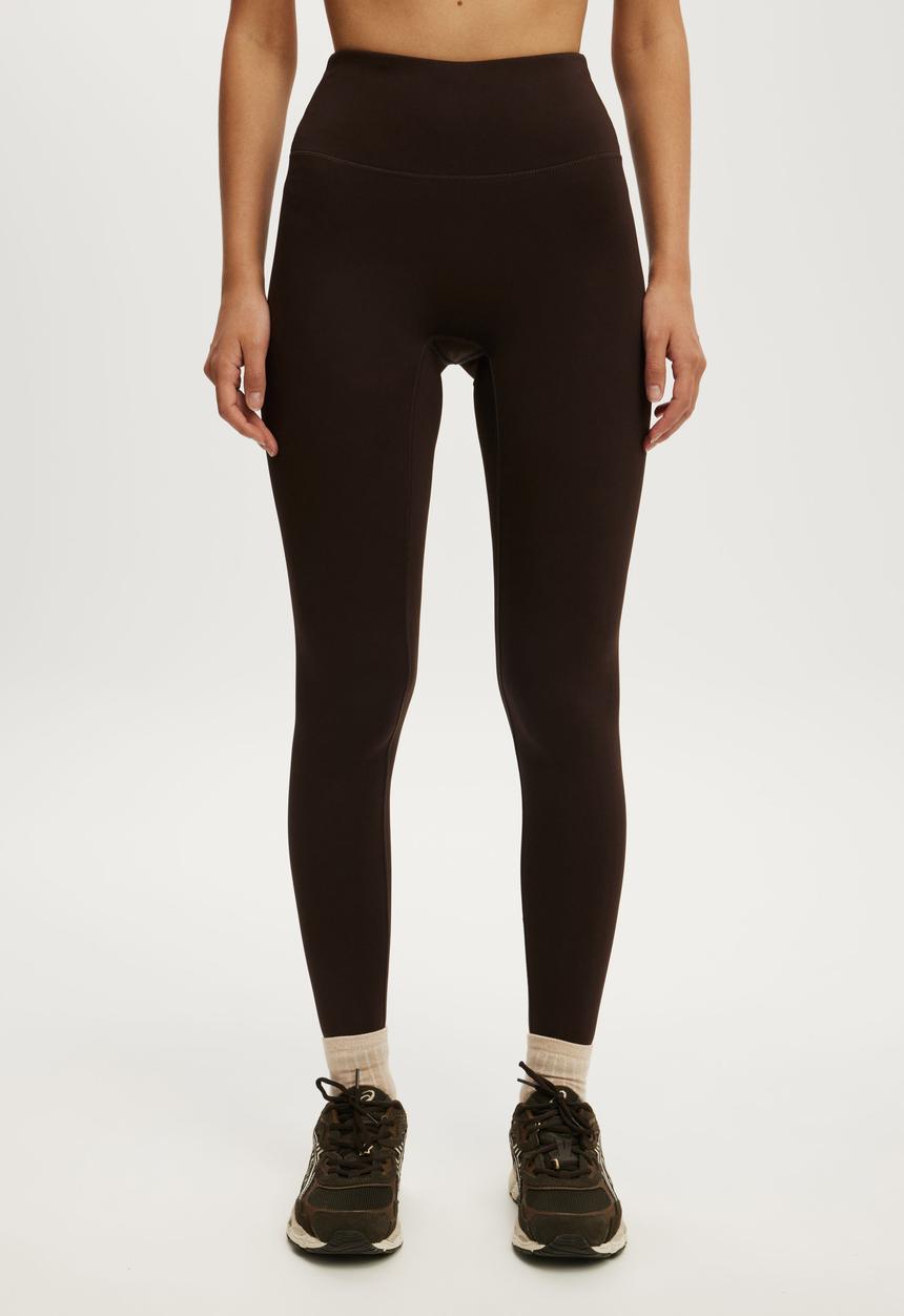Cotton On - Ultra sleek full length tight- french roast
