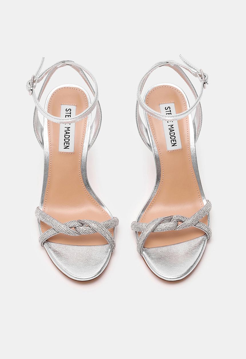Steve Madden - Jewells heel - silver