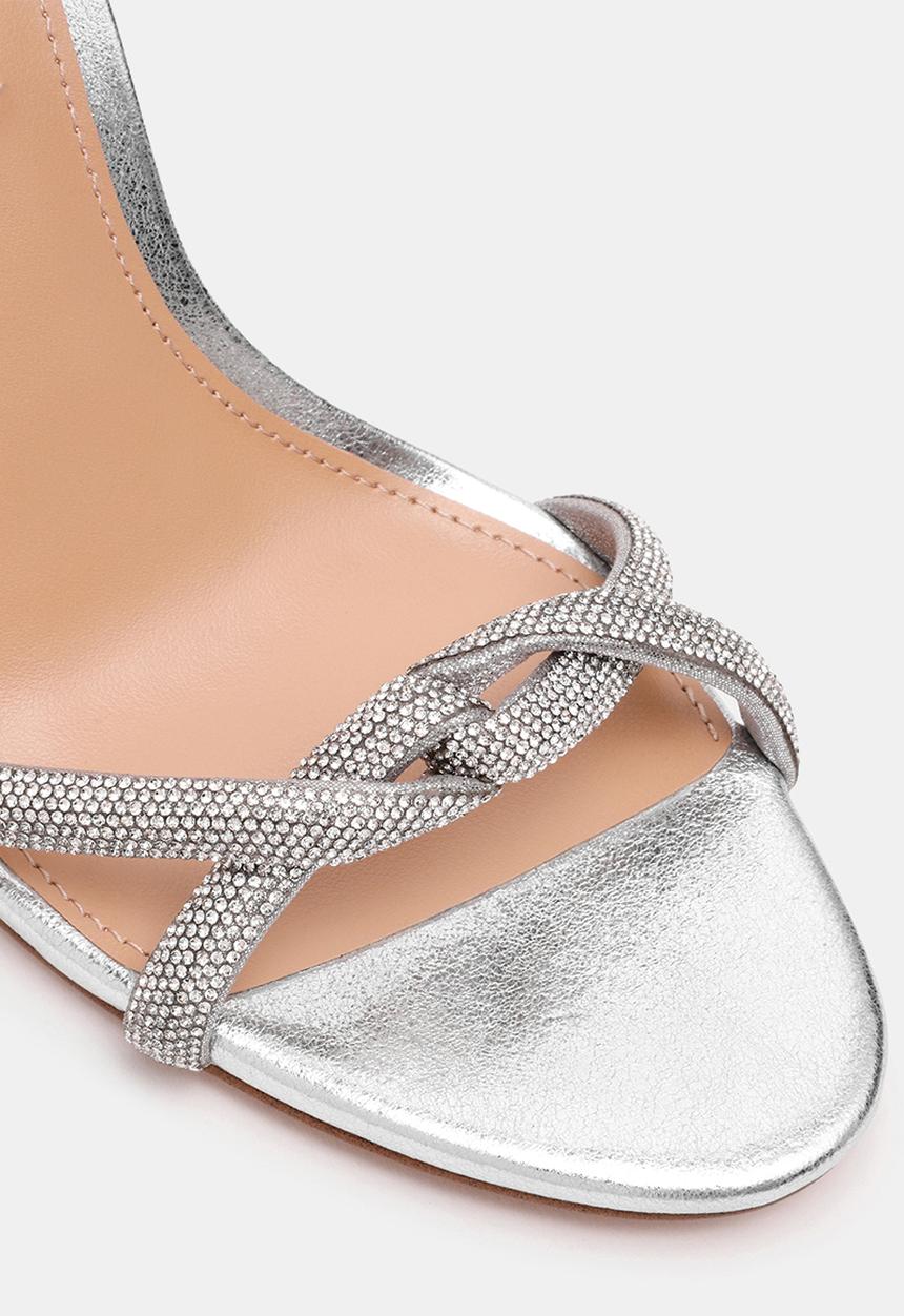 Steve Madden - Jewells heel - silver