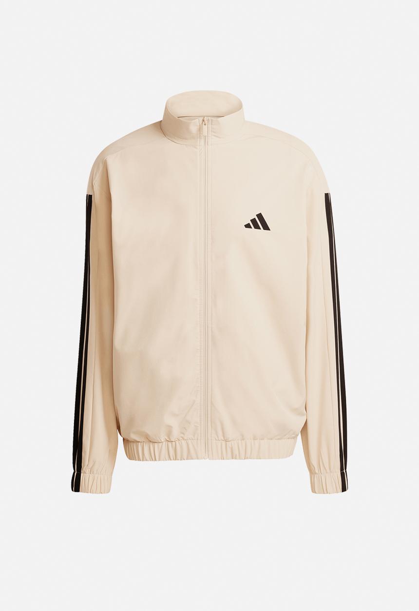adidas Performance - 3-Strip Woven TrackTop  - Crystal Linen