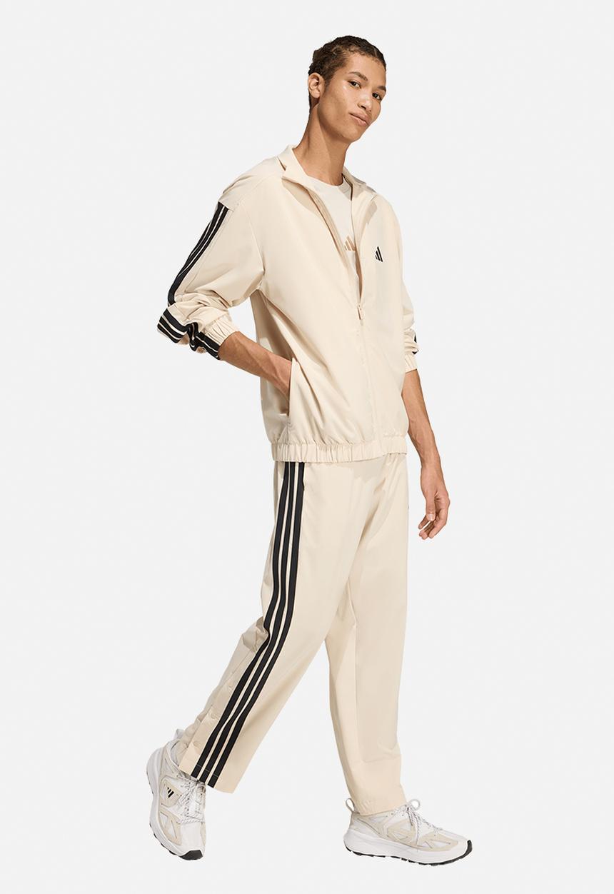 adidas Performance - 3-Strip Woven TrackTop  - Crystal Linen