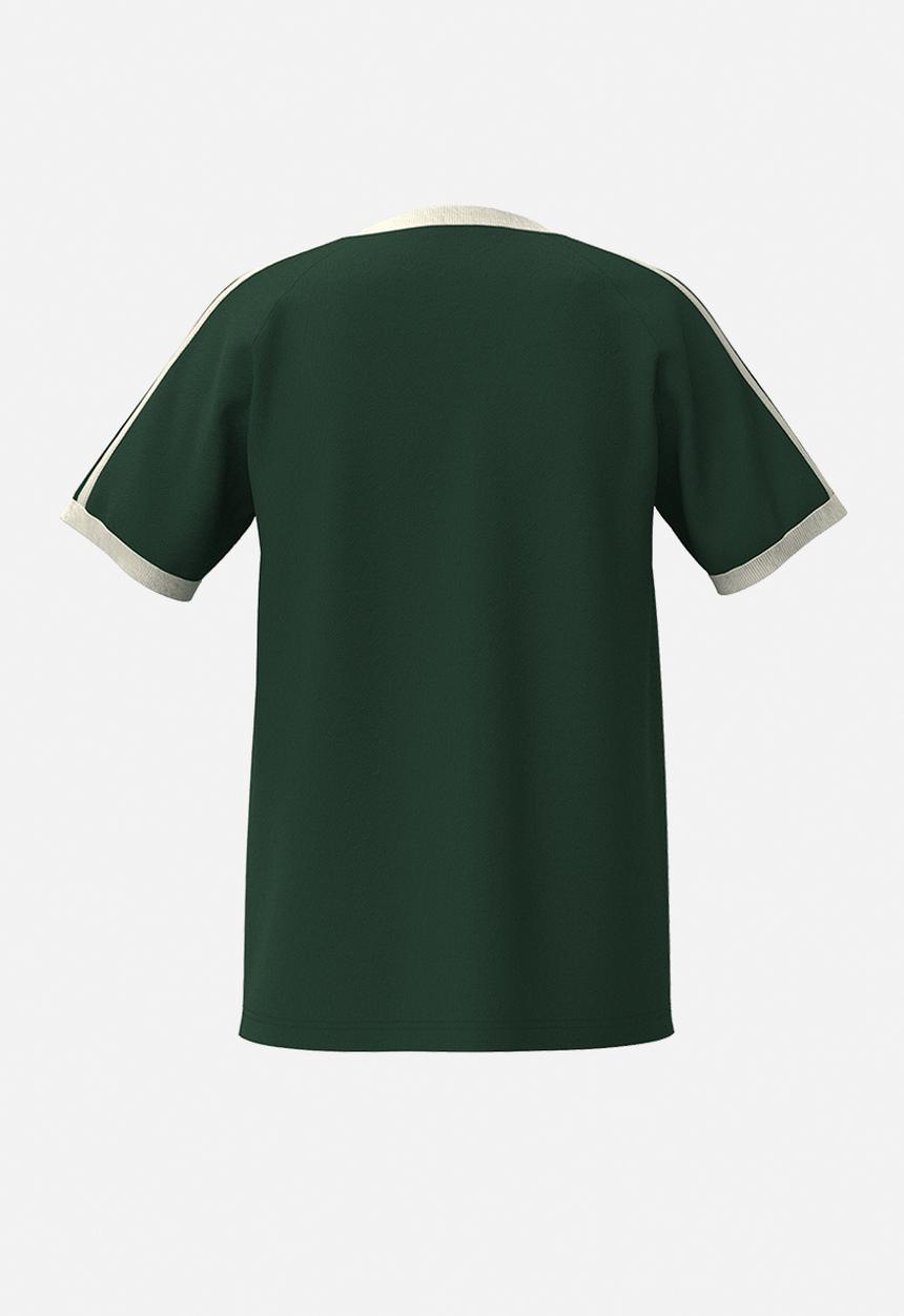 adidas Originals - Vct Tee Y - Dark Green/Ecru Tint