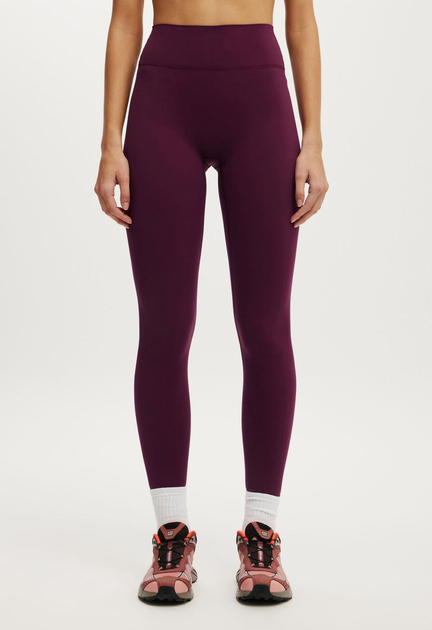 Cotton On - Ultra Luxe Invisible Scrunch Tight - Pickled Beet