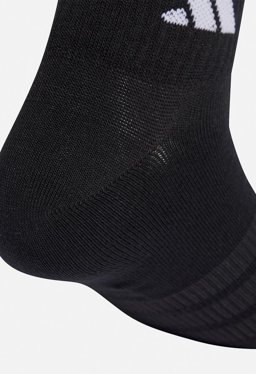 adidas Originals - Thin & Light Ess Ankle Sock  3Pk - Black/black/white