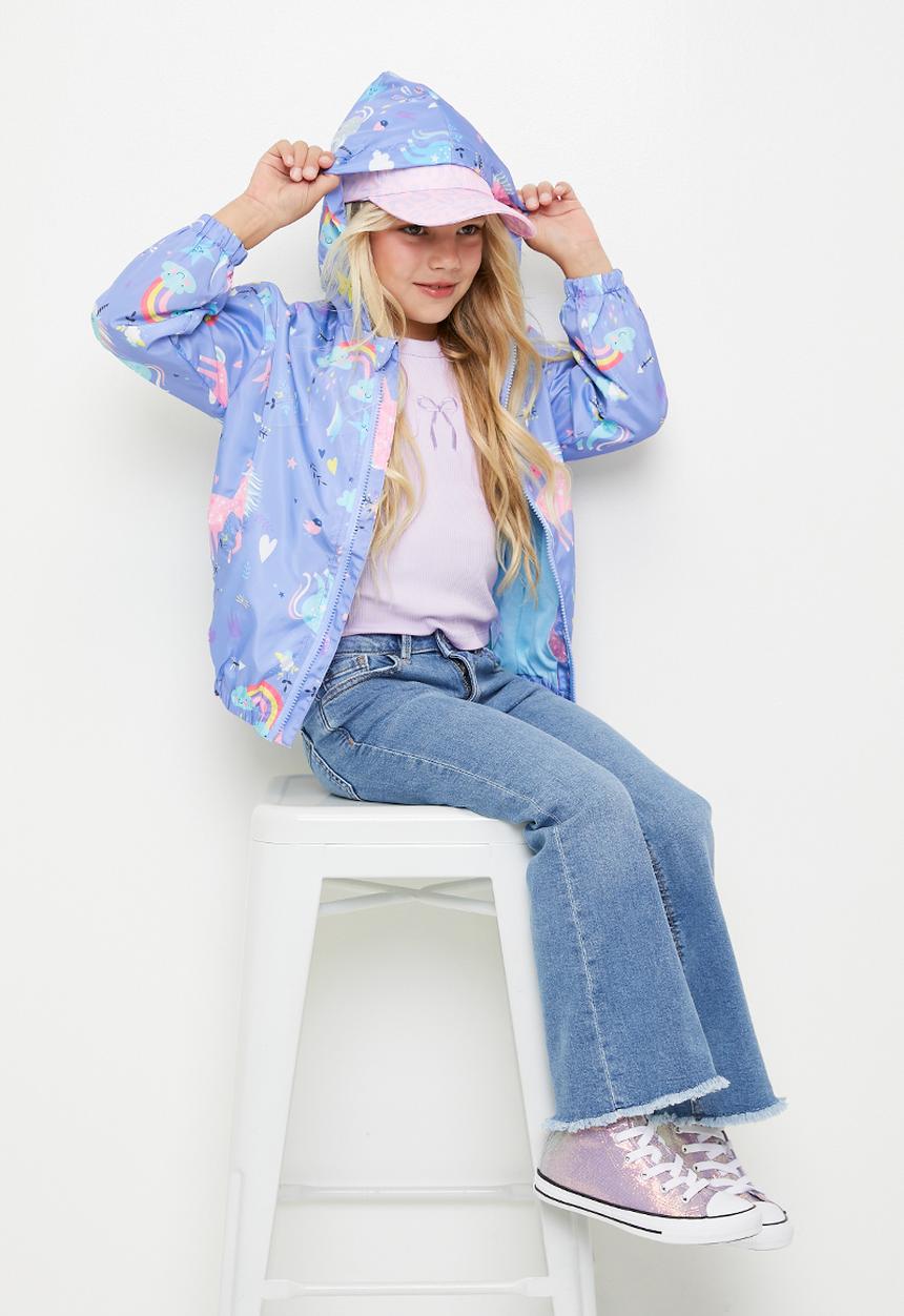 Pop Candy - Rain jacket - cornflower blue/multi