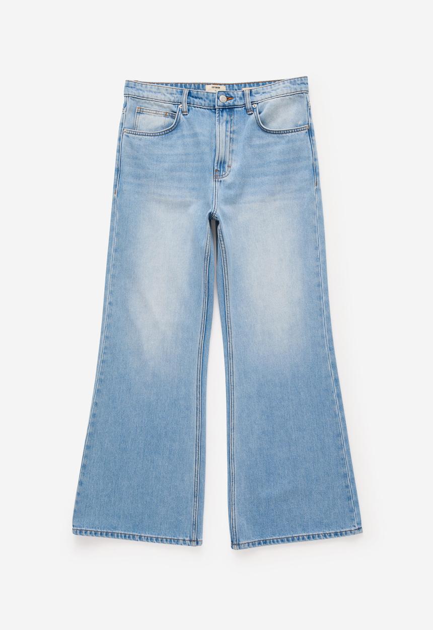 Cotton On - Baggy Bootcut Jean - Cassette Blue