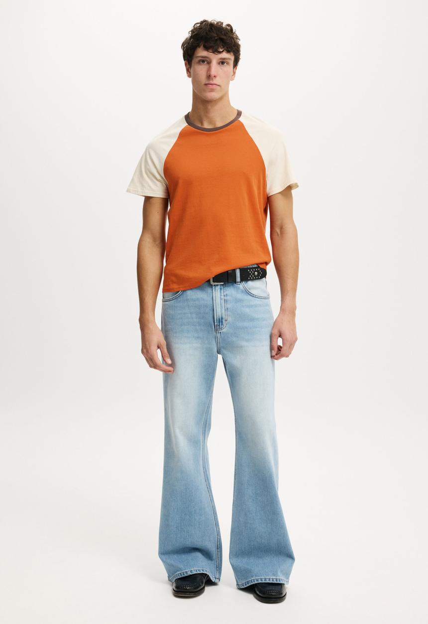 Cotton On - Baggy Bootcut Jean - Cassette Blue