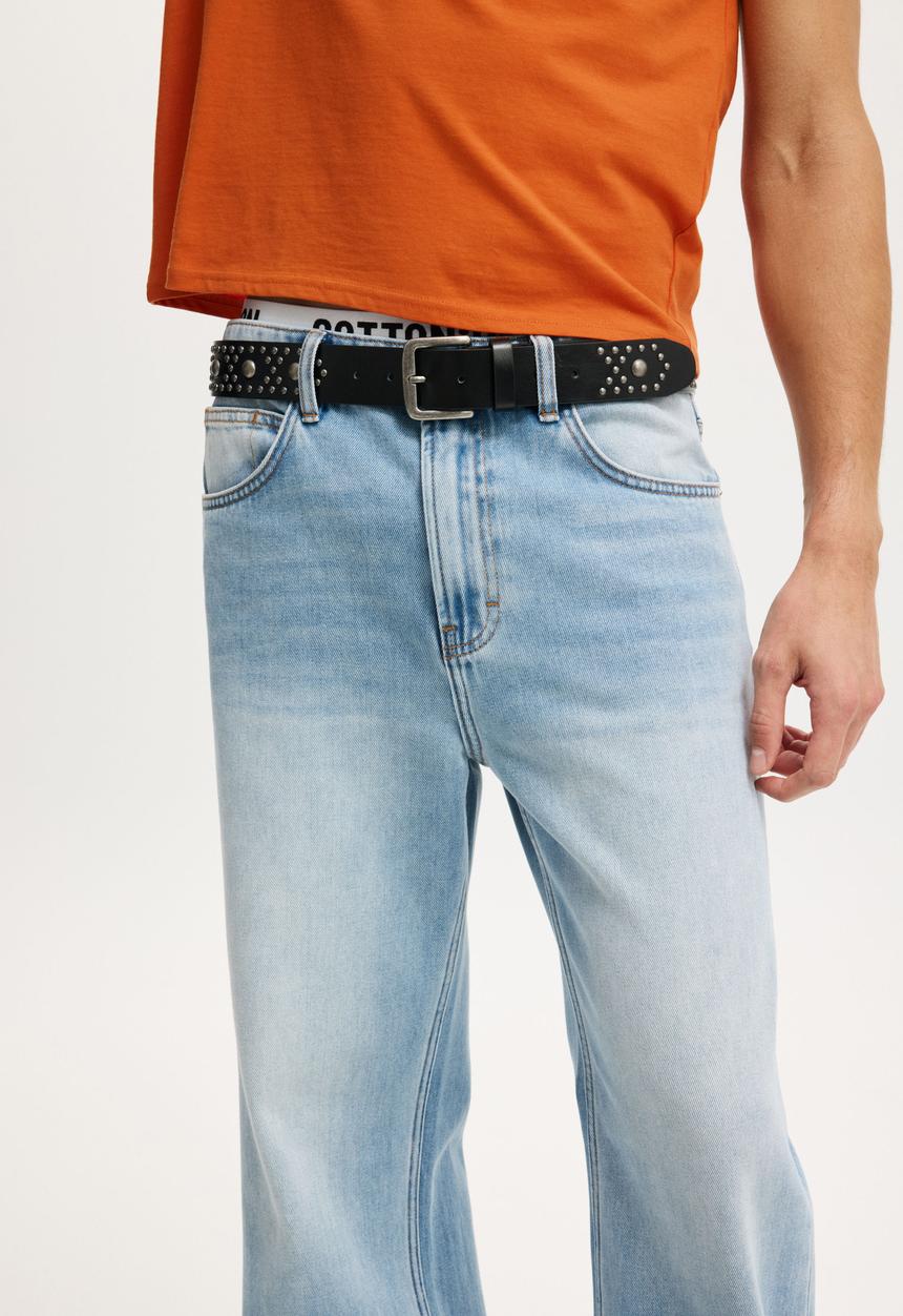 Cotton On - Baggy Bootcut Jean - Cassette Blue