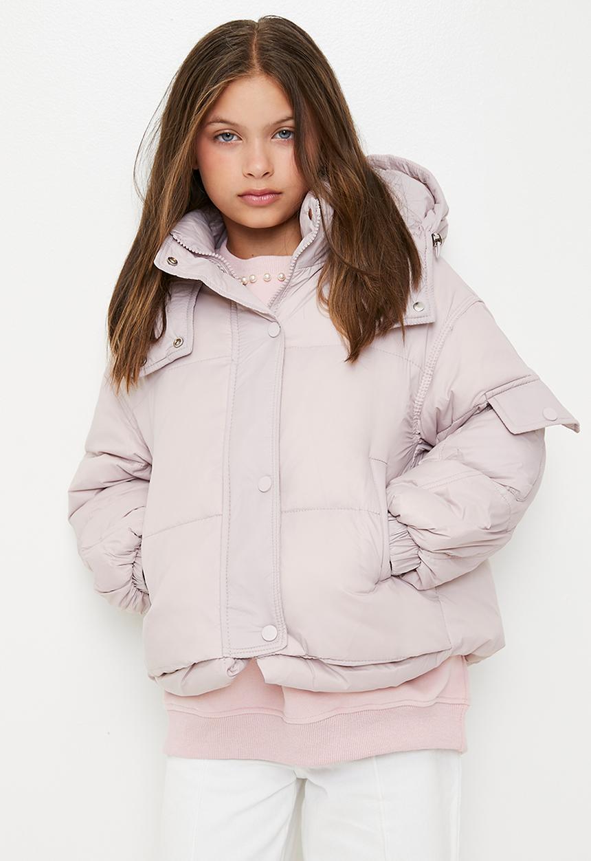 Pop Candy - Puffer jacket - lavender blush