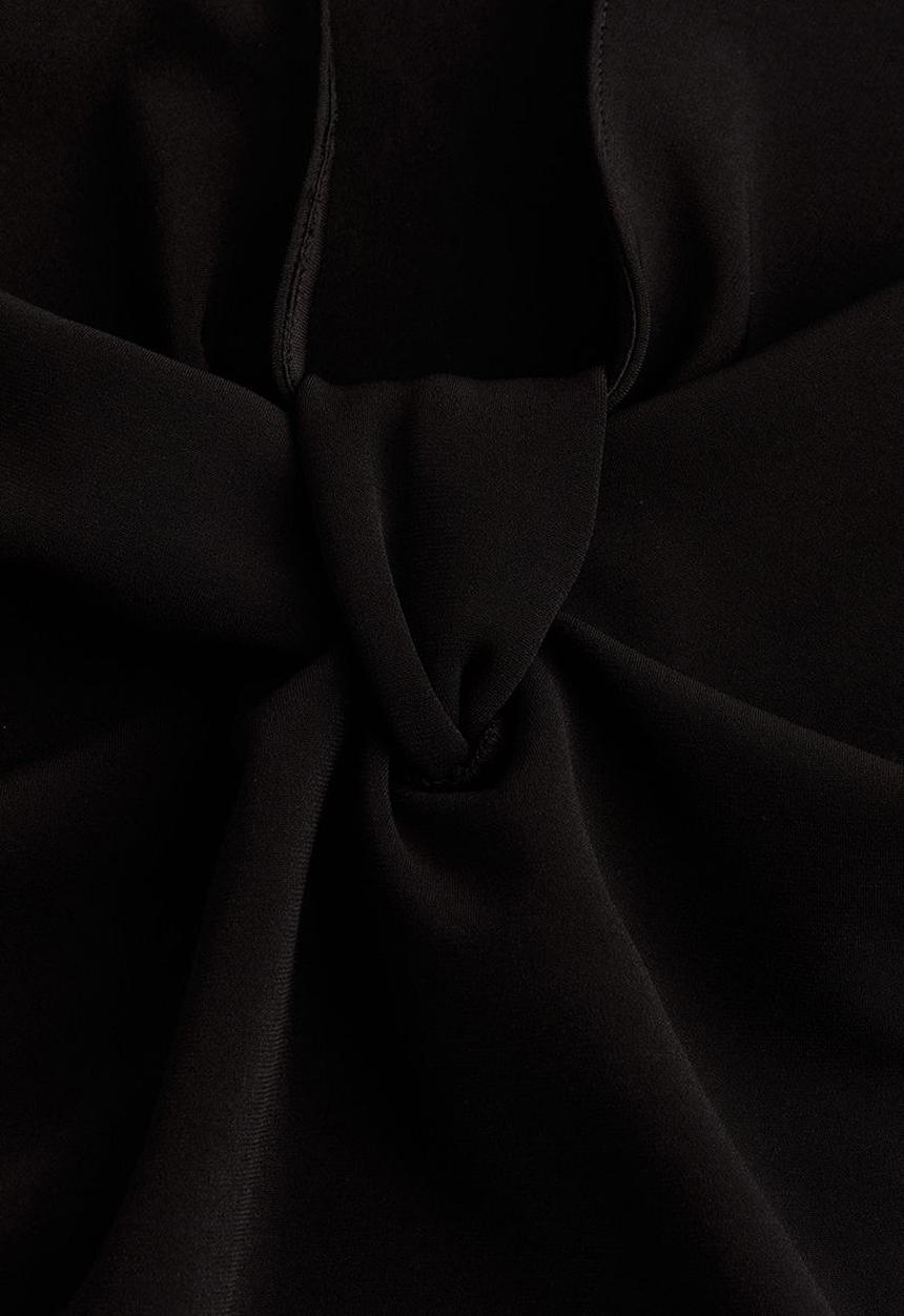 H&M - Knot-detail vest top - black