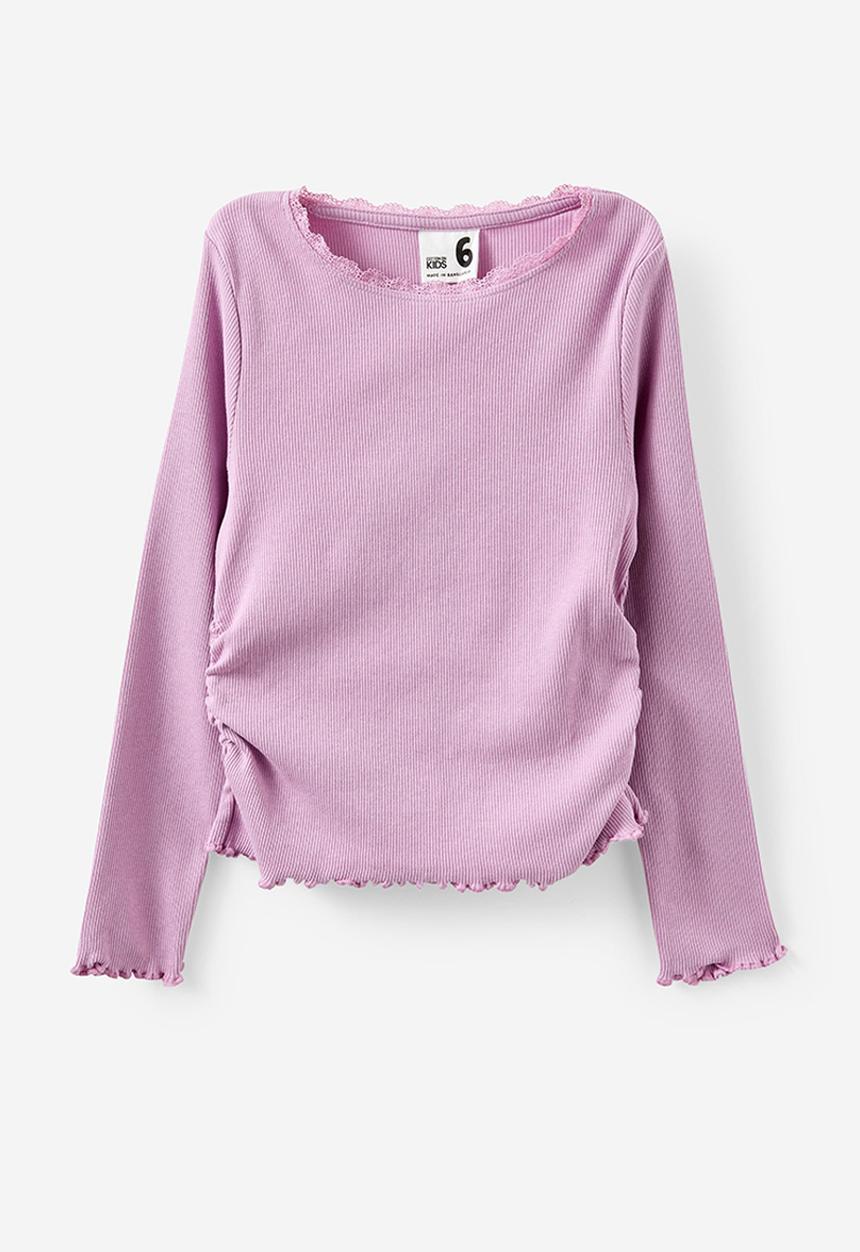 Cotton On - Nadia Long Sleeve Top - Chalky Mauve