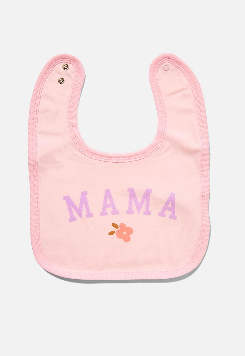 Cotton On - The Baby Bib - Vanilla/Sweetheart
