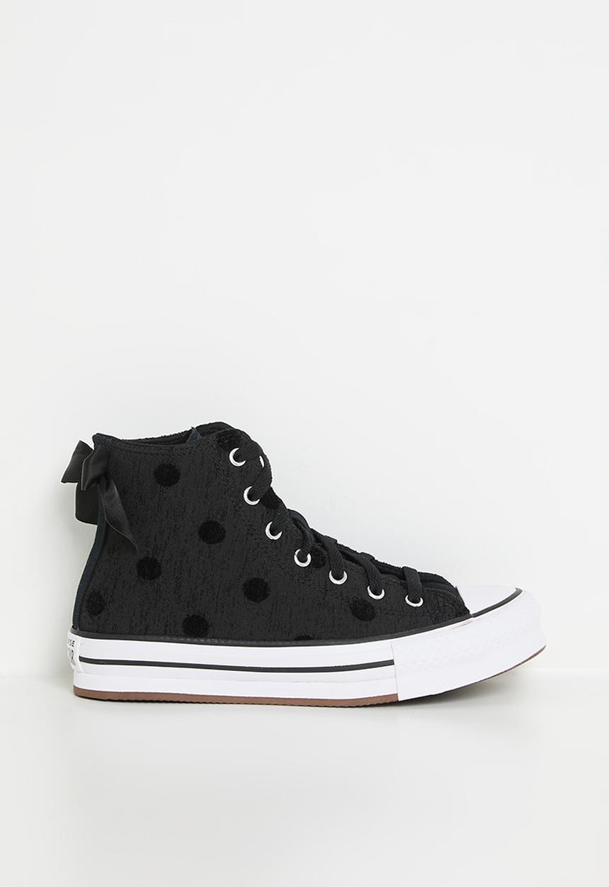 Converse - Chuck Taylor All Star Lift Bow Platform - Black/White/Black