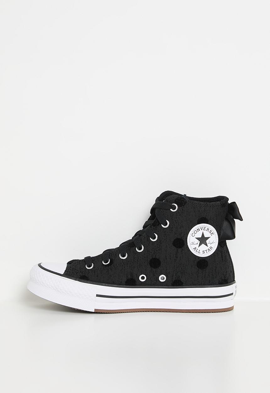 Converse - Chuck Taylor All Star Lift Bow Platform - Black/White/Black