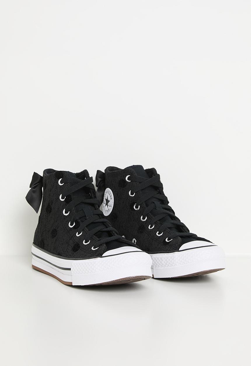 Converse - Chuck Taylor All Star Lift Bow Platform - Black/White/Black